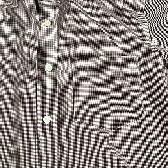 JCrew Thompson Shirtings wrinkle-free 80’s 2-ply red checked button down shirt - Picture 3 of 4
